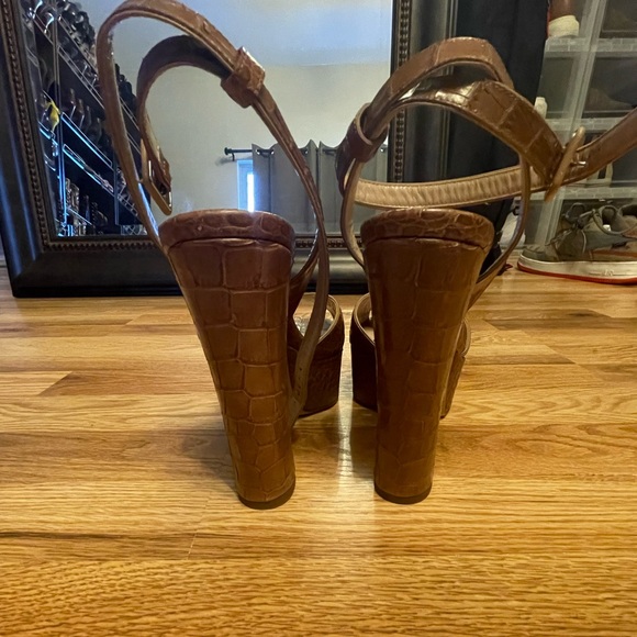 Giuseppe Zanotti Croc Embossed Platform - Picture 2 of 4